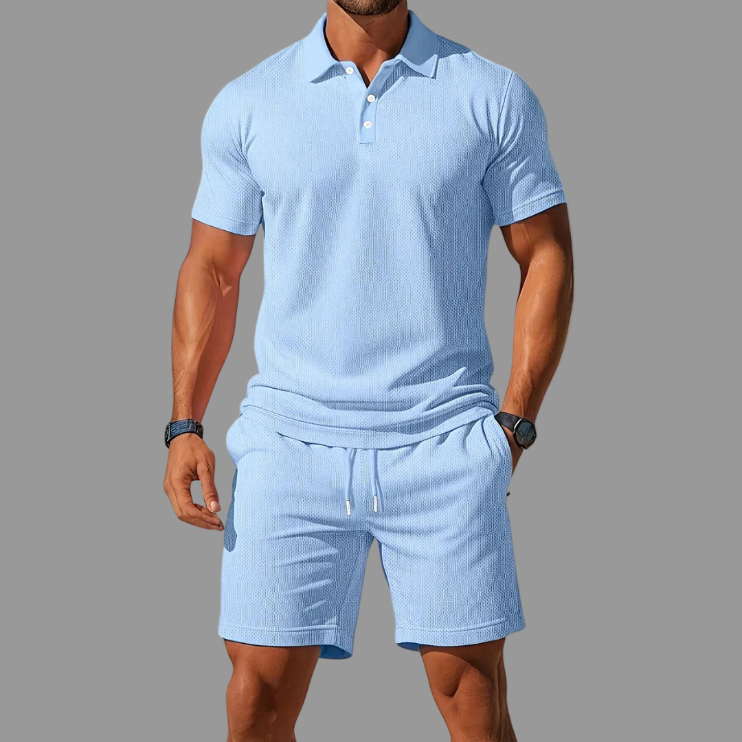 Stijlvolle Polo Tweedelige Set