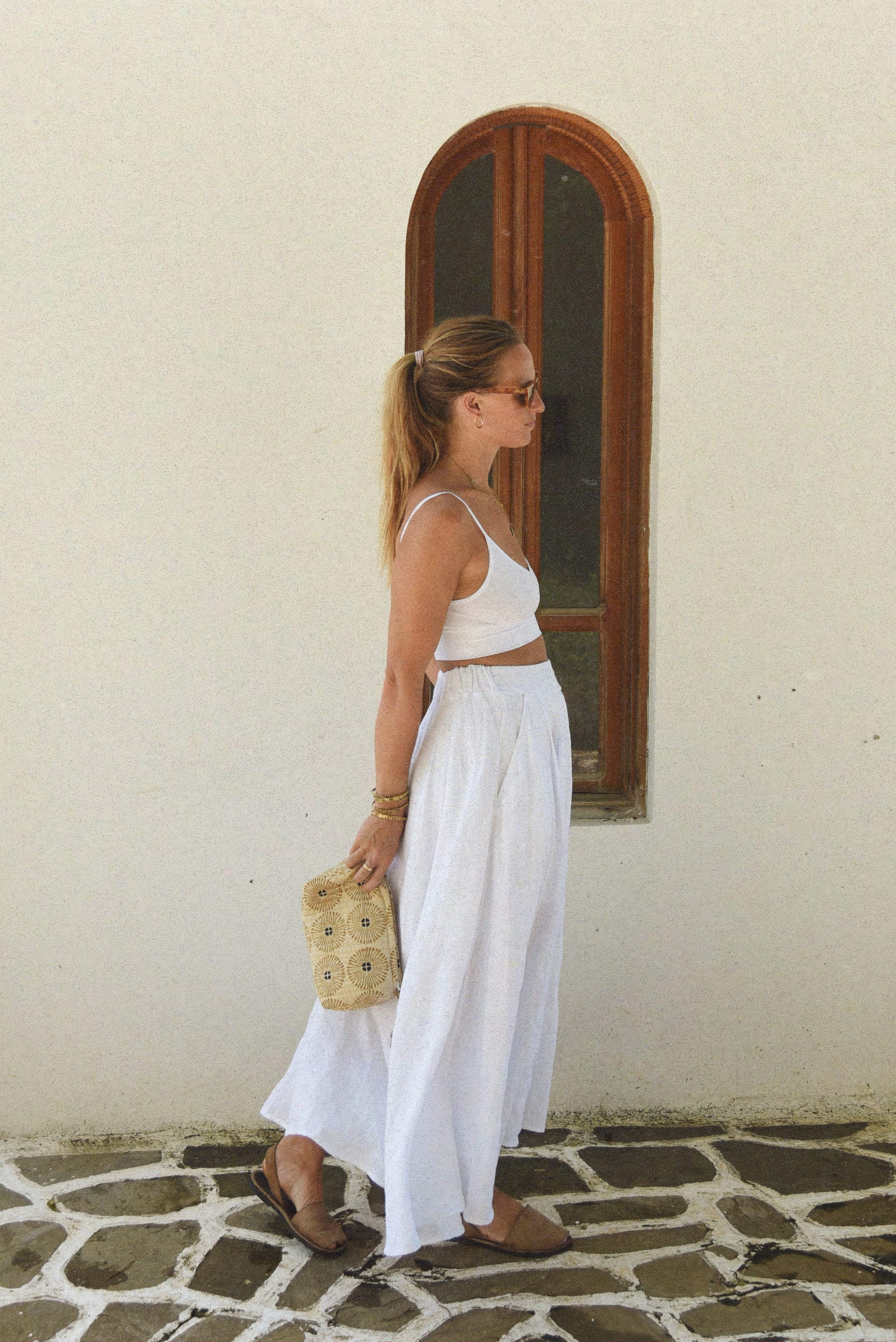 “Soft knits and breezy linen—your new uniform for slow mornings and sunny days.”