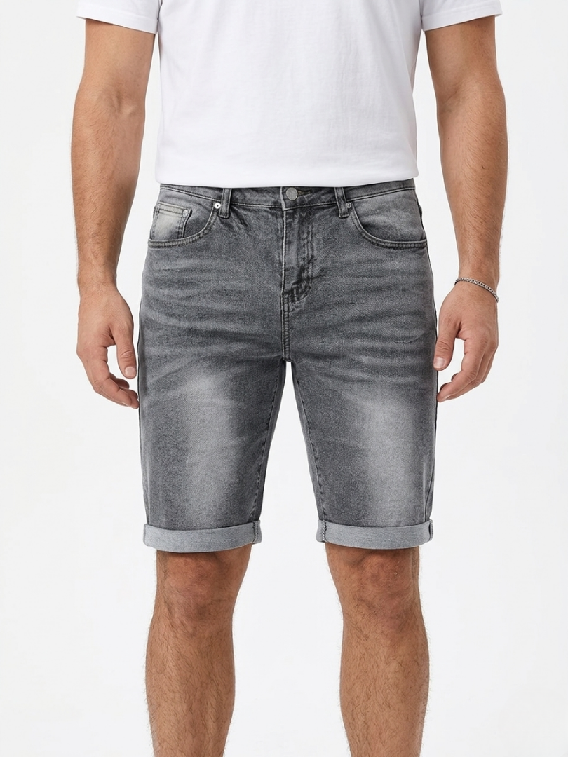 Stretch Denim Zomershort