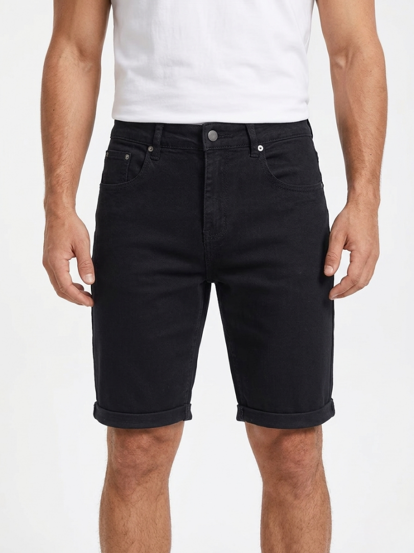Stretch Denim Zomershort