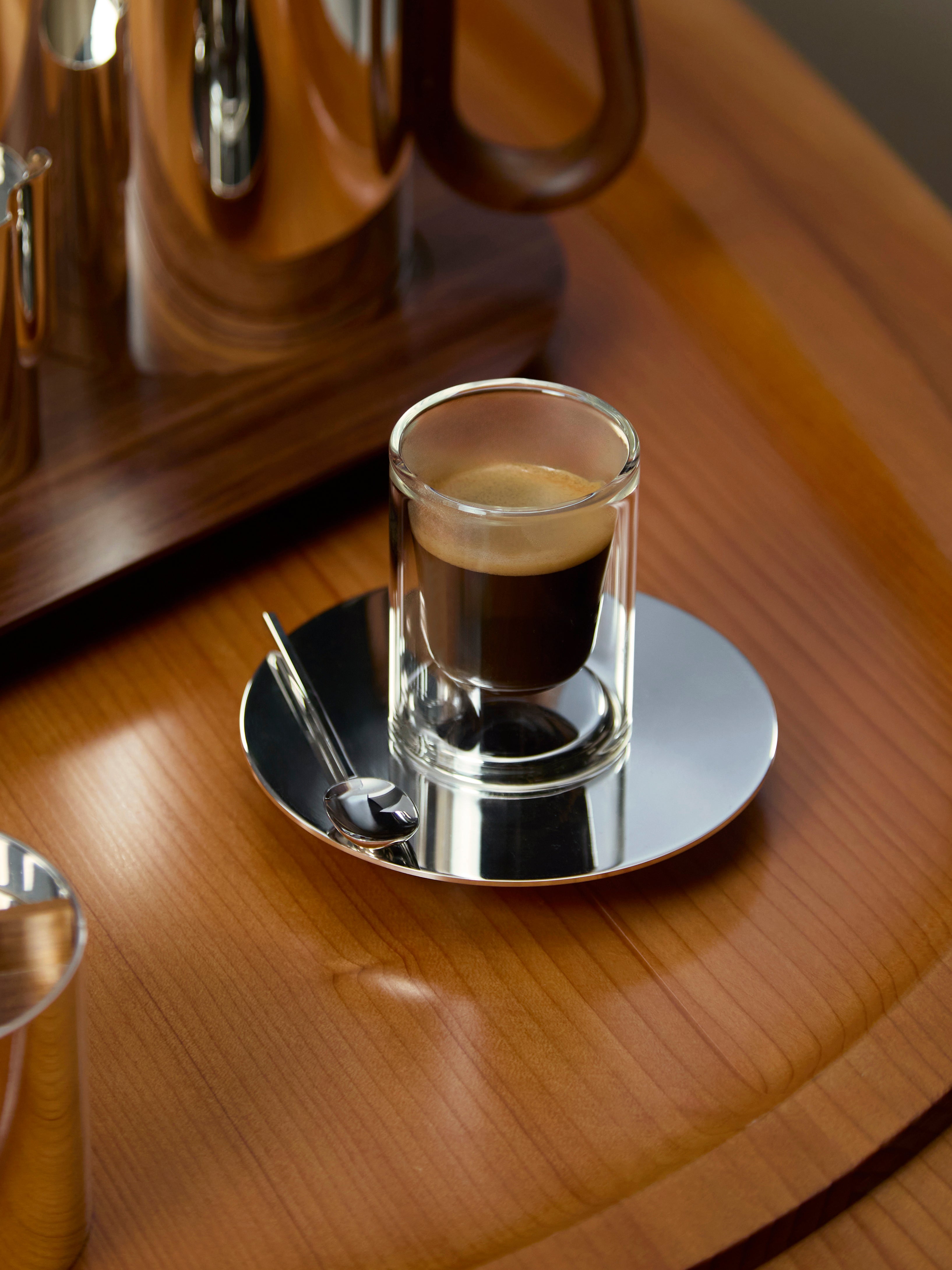 Phi Silver-Plated Mocha Cup