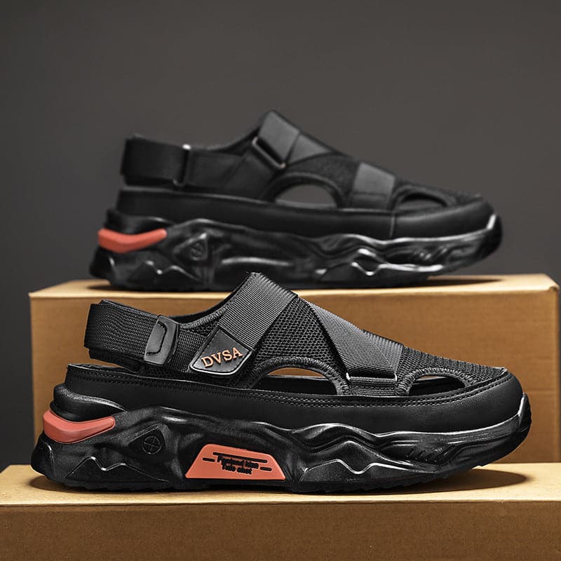 Heren antislip sport sandalen met gesloten teen（68% UIT）