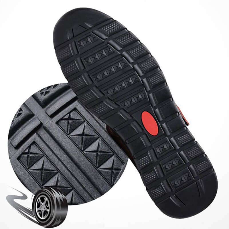 Laatste dag uitverkoop 50%-Stijlvol Leren Holle Sandalen