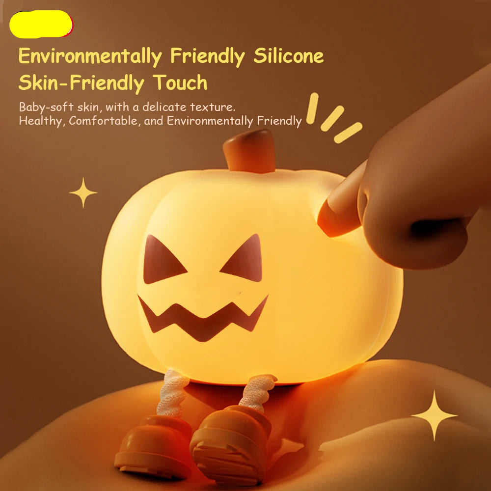Soft Glow Pumpkin Night Light