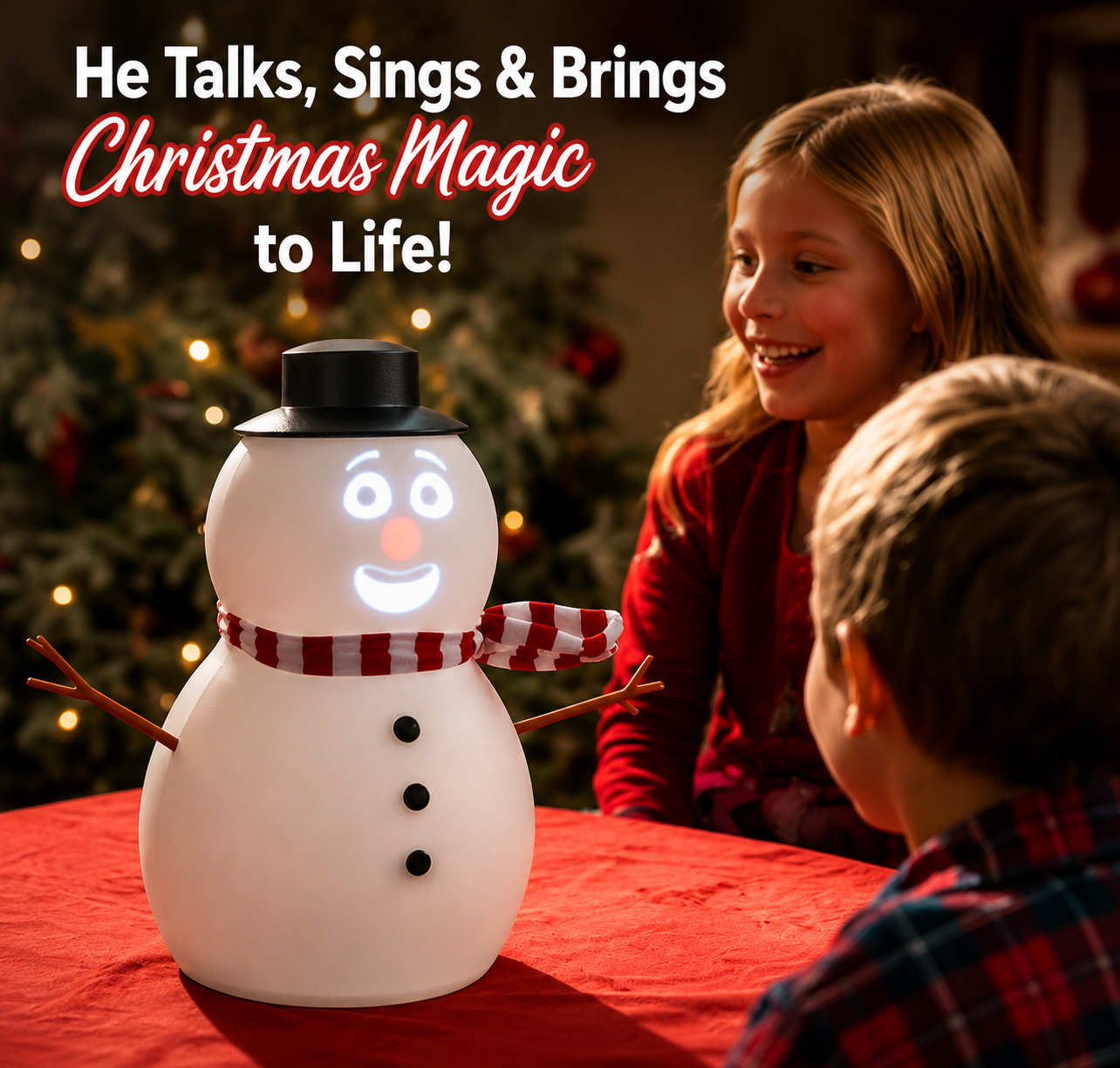 🎅 🎄 Holiday Special — Limited Time Only! The Snowman That Sings, Dances & Jokes!