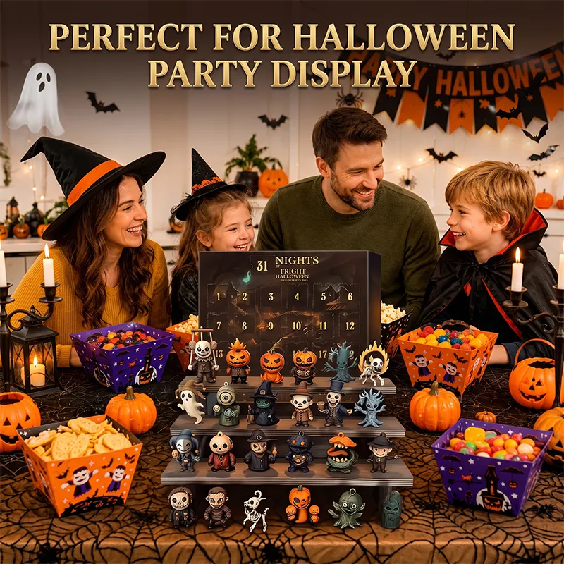 Halloween collectible figures used for home and party decoration