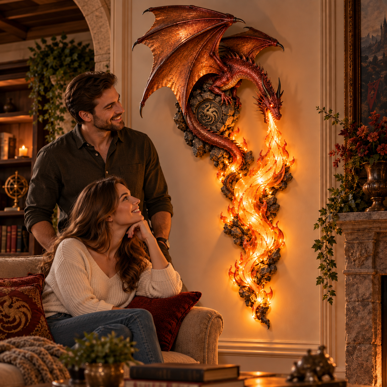 🔥Last Day 49% OFF -🐉 Dragonfire Metatoolskit™ Wall Sconce – A Legendary Flame Awakens On Your Wall 🔥