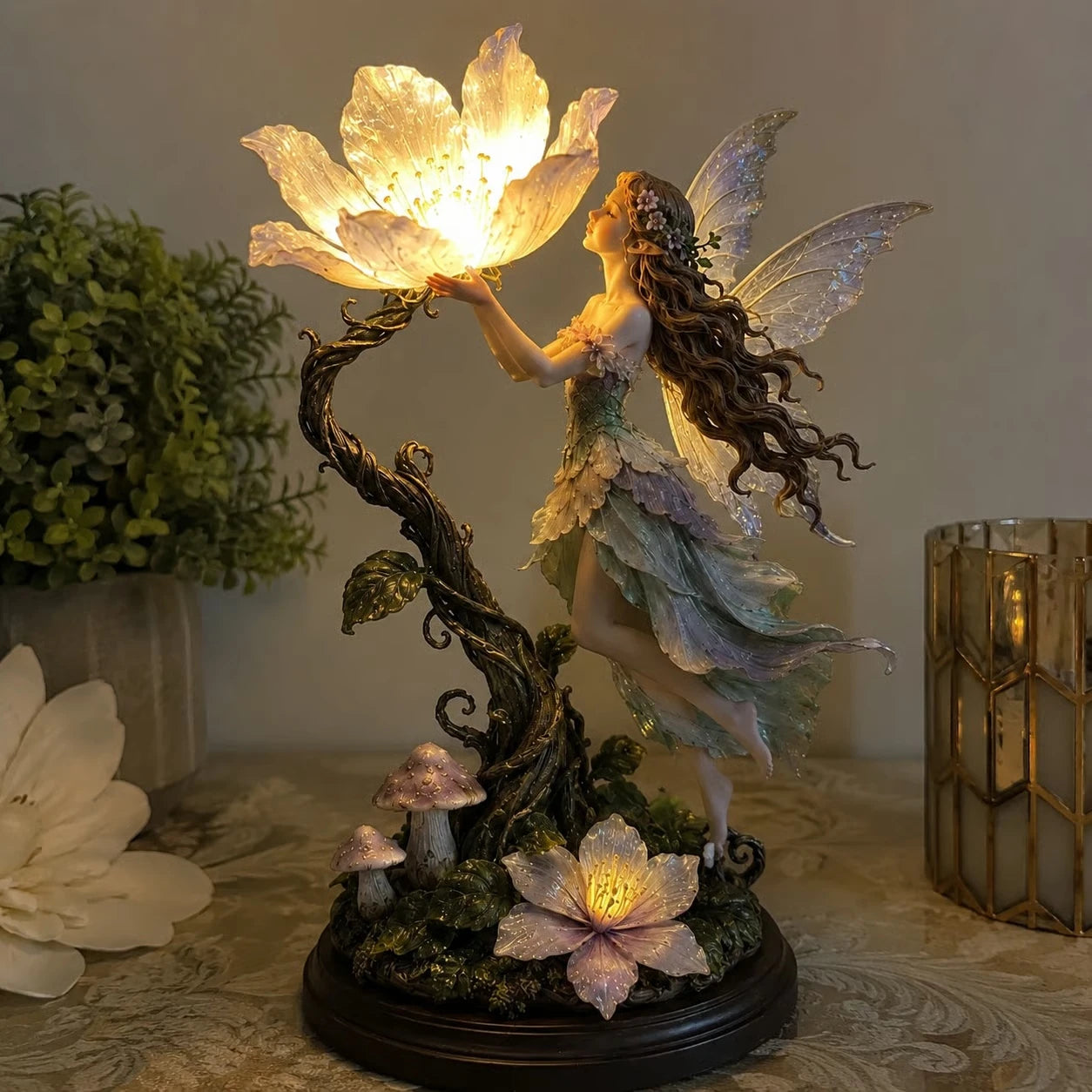 Customer fairy lamp room photo