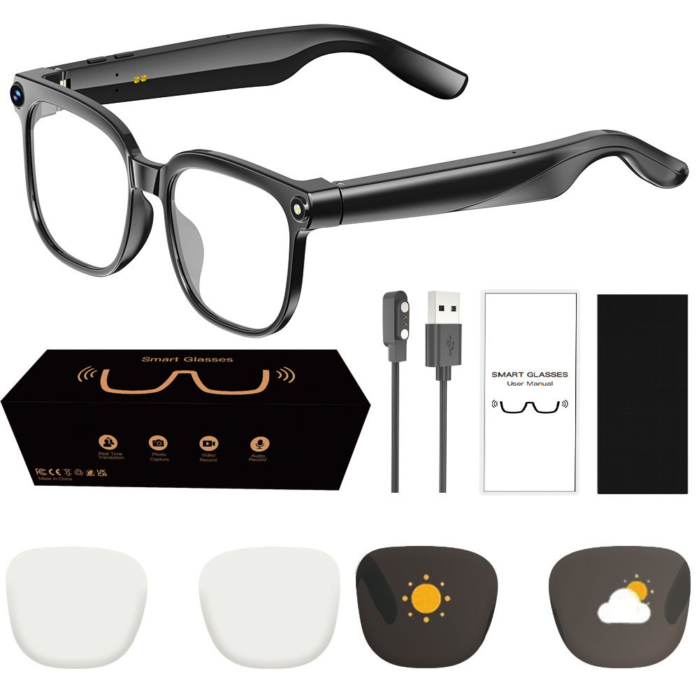 🔥50% off - Last day! AI Bluetooth Smart Photochromic Sunglasses