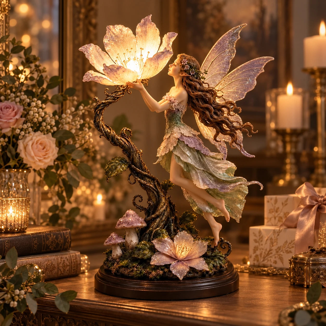Enchanted Fairy Flower Lamp