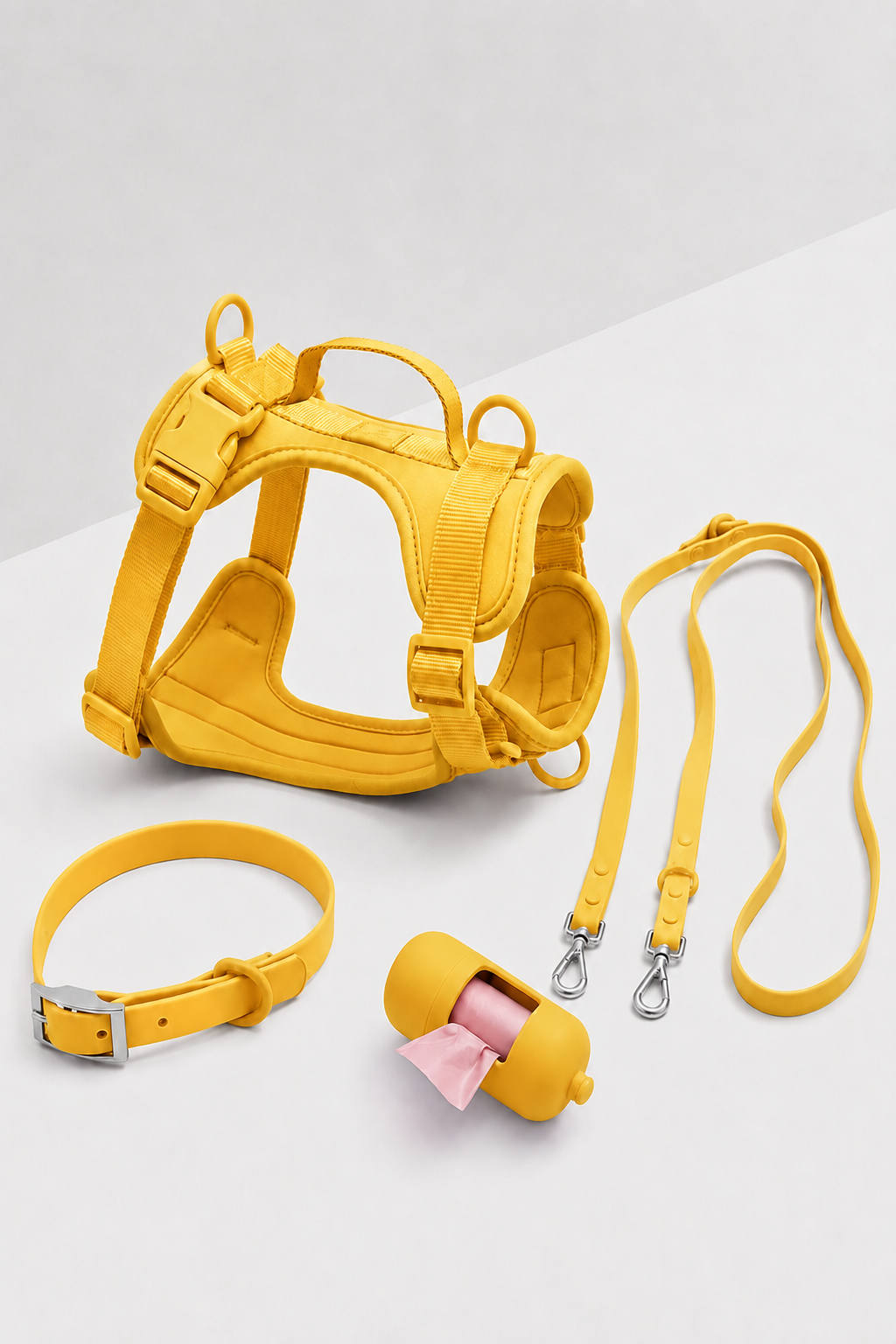 Step-In Harness + Hands-Free Rope Leash Walk Kit