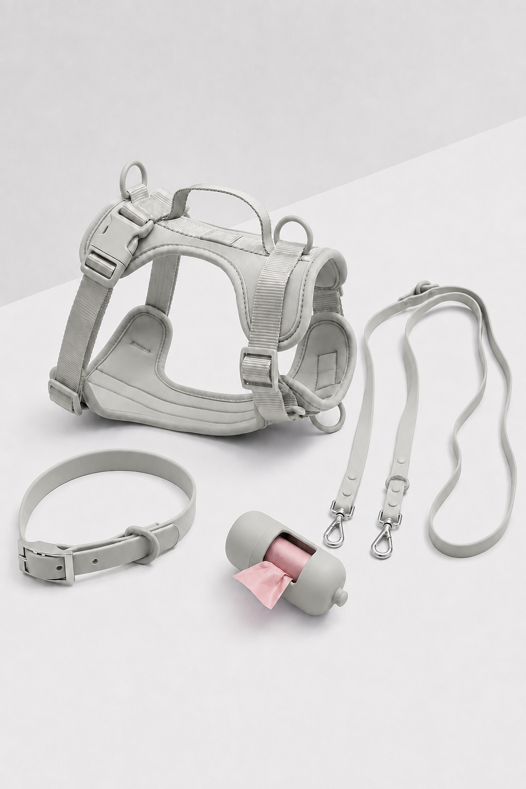 Step-In Harness + Hands-Free Rope Leash Walk Kit