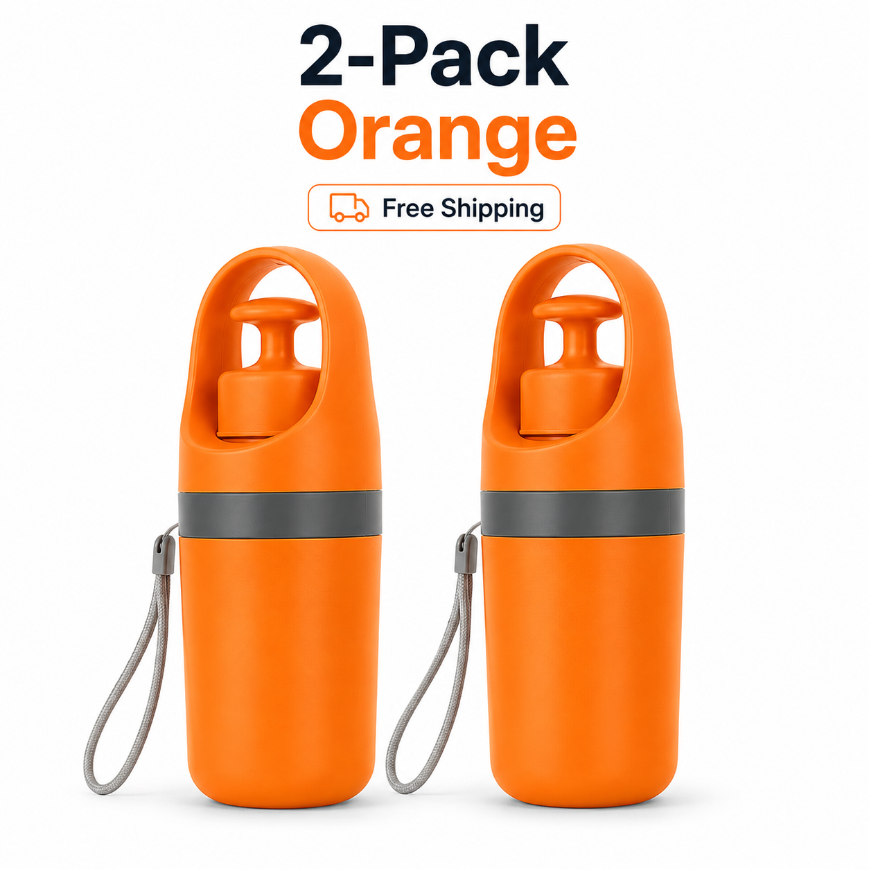 Portable No-Touch Dog Poop Scooper with Bag Dispenser & Waste Storage
