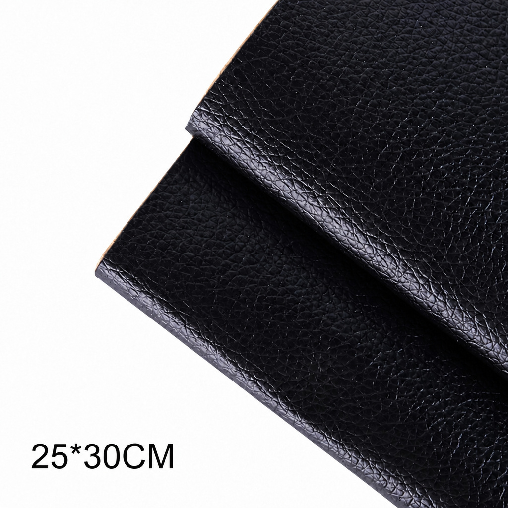 Self‑adhesive leather repair patch for sofa & seat refurbishment