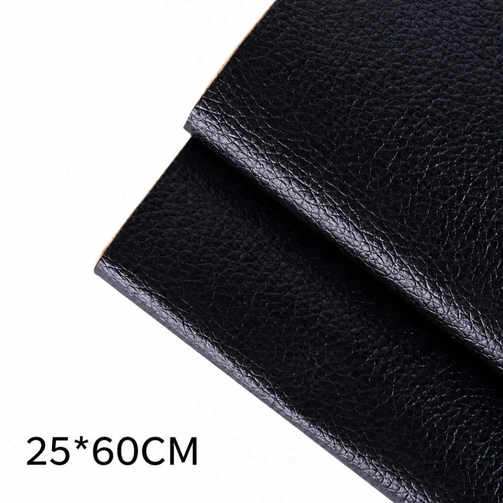 Self‑adhesive leather repair patch for sofa & seat refurbishment
