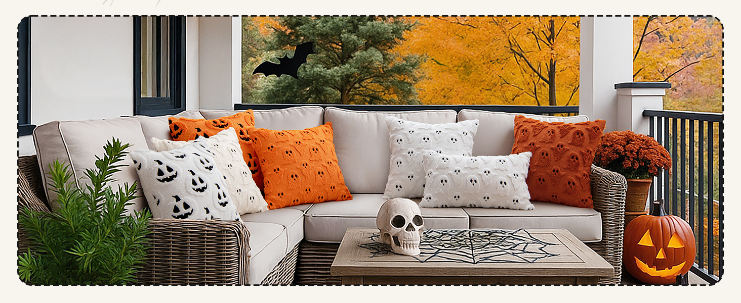 Halloween Pillow Covers