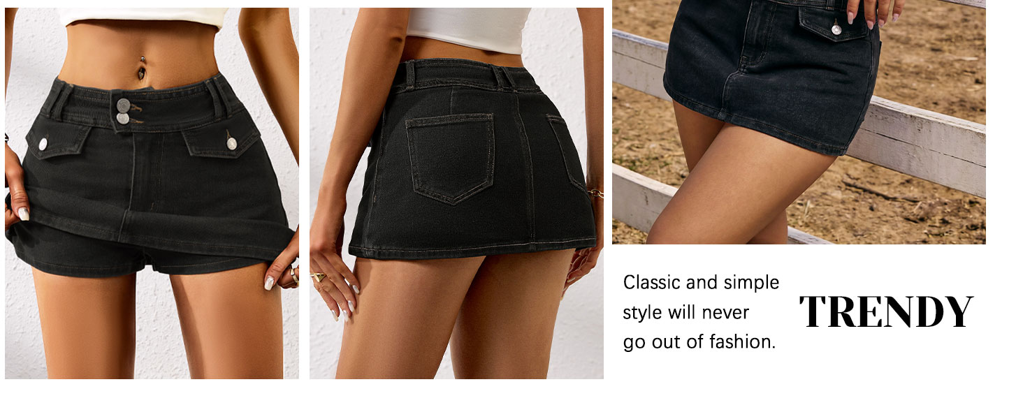 Denim Skirt