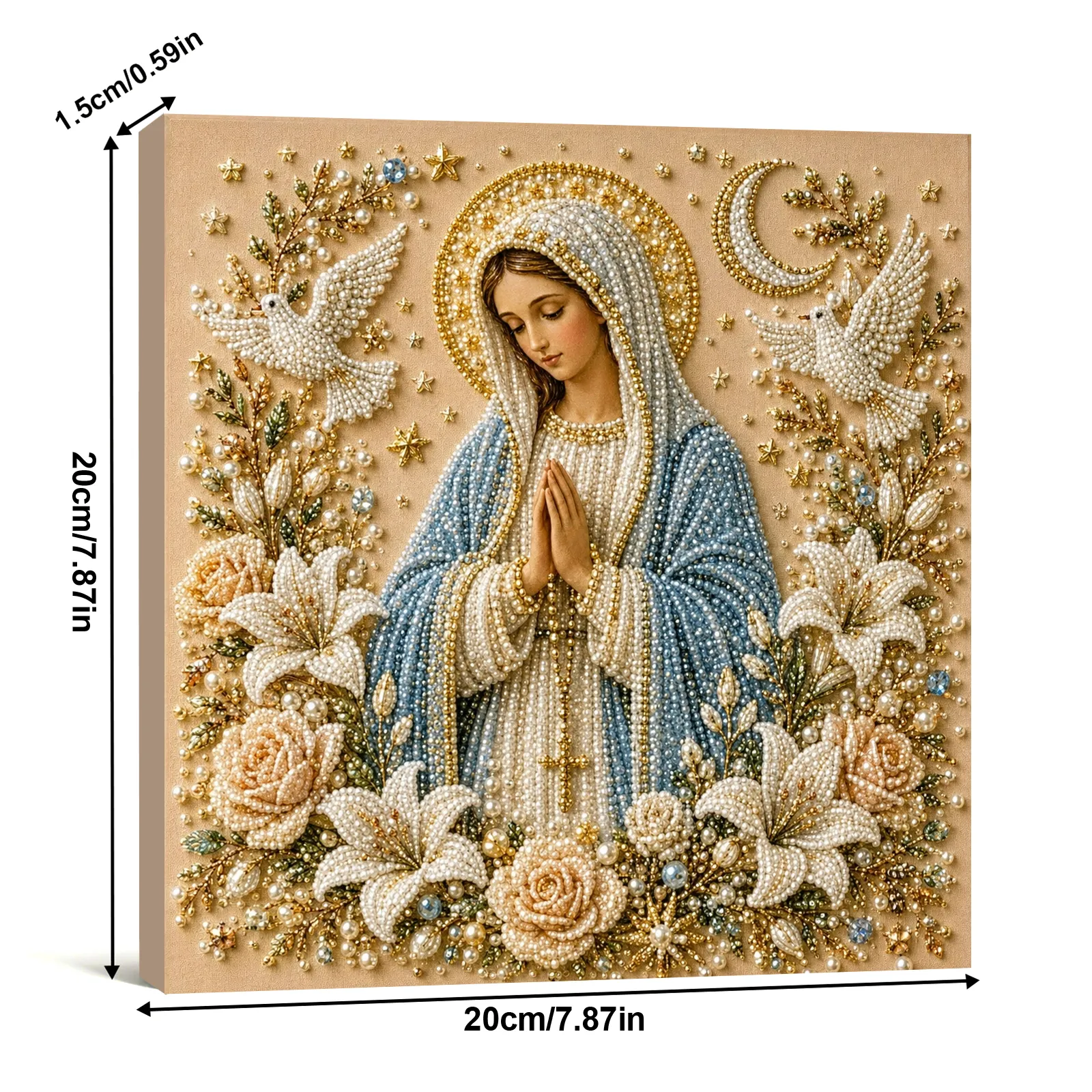 🕊️Framed Dove of Peace and Lady