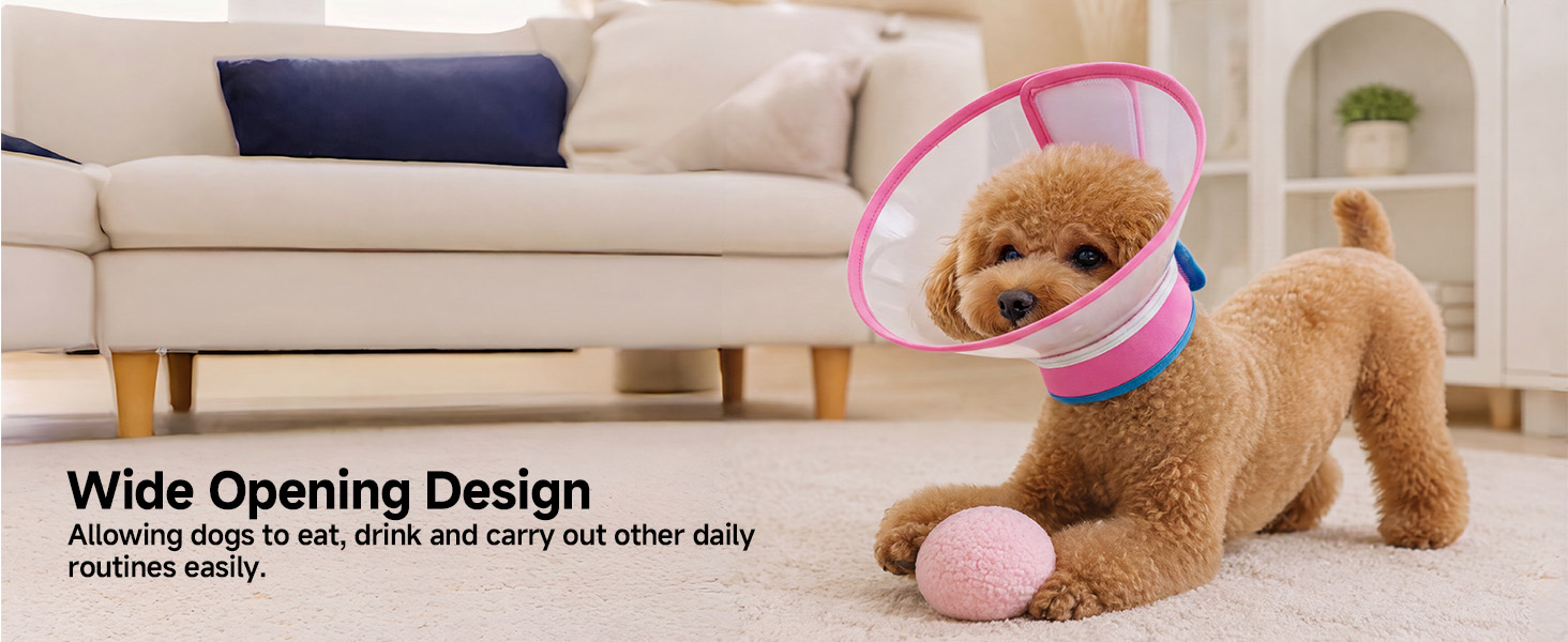 wide opening design comfortble cone 