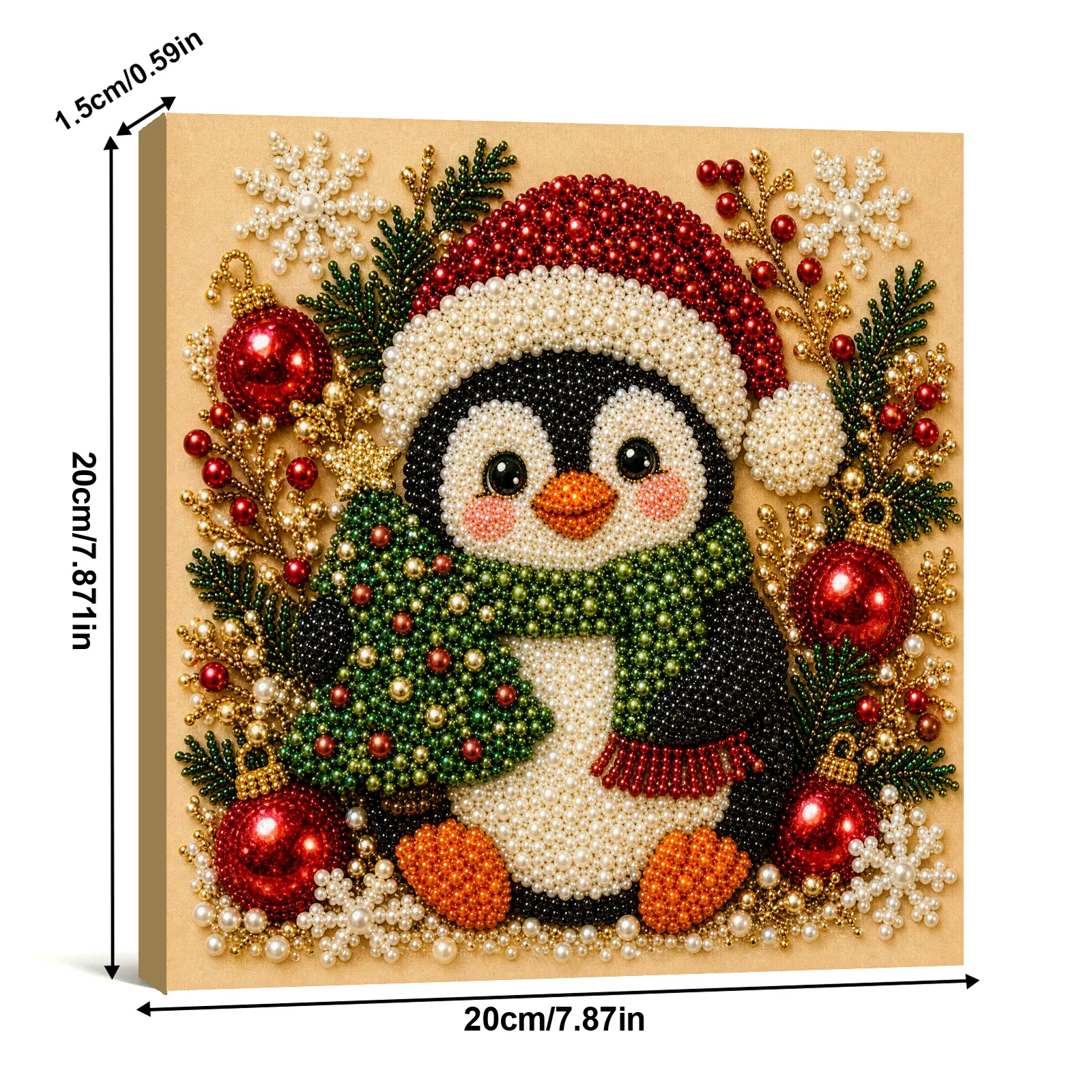 🐧Framed Christmas Penguin