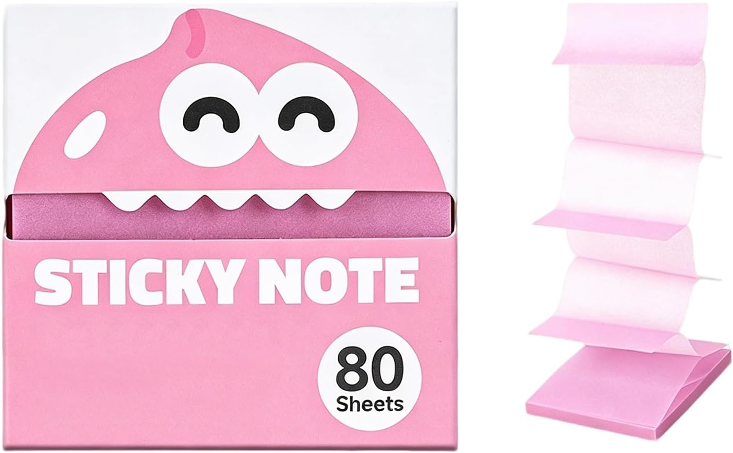 🍓 Cute Fruit Pop-Up Transparent Sticky Notes