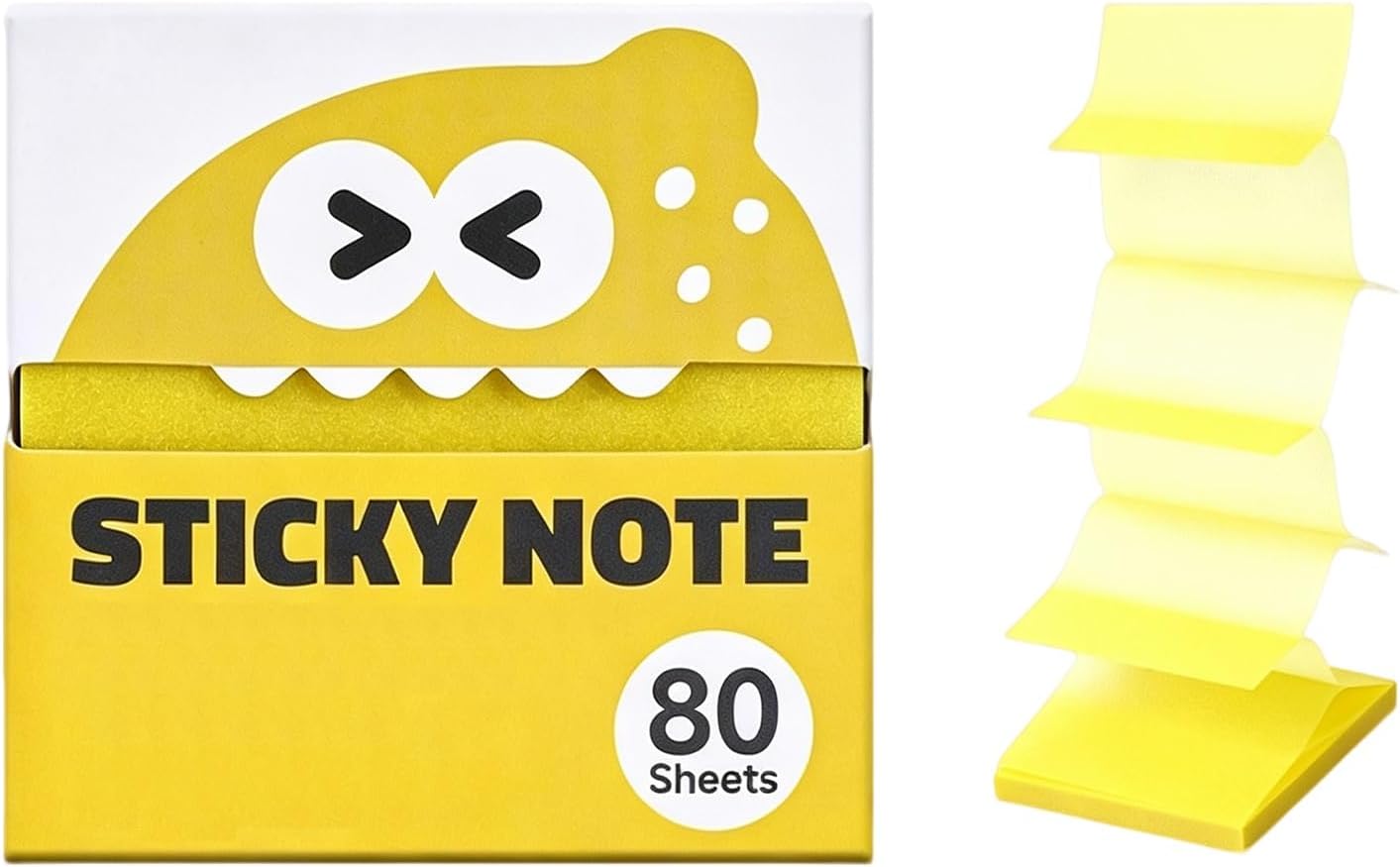 🍓 Cute Fruit Pop-Up Transparent Sticky Notes