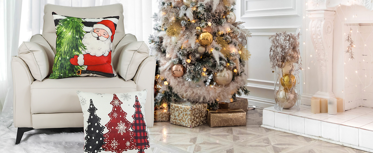 christmas pillow covers