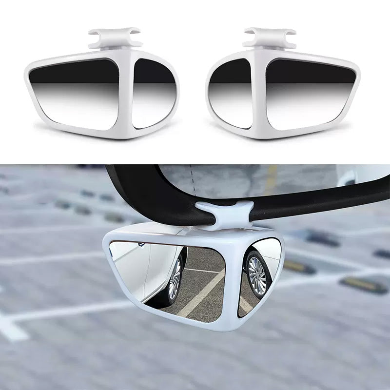 360‑degree car blind‑spot rearview mirror