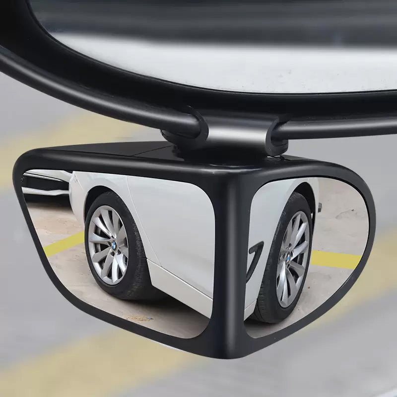 360‑degree car blind‑spot rearview mirror