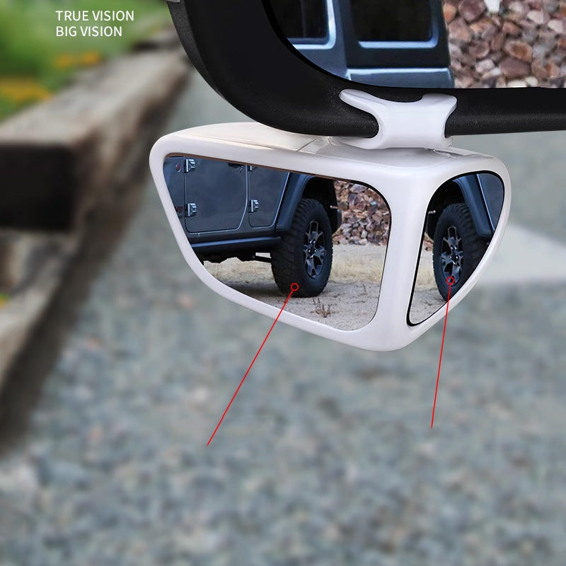 360‑degree car blind‑spot rearview mirror