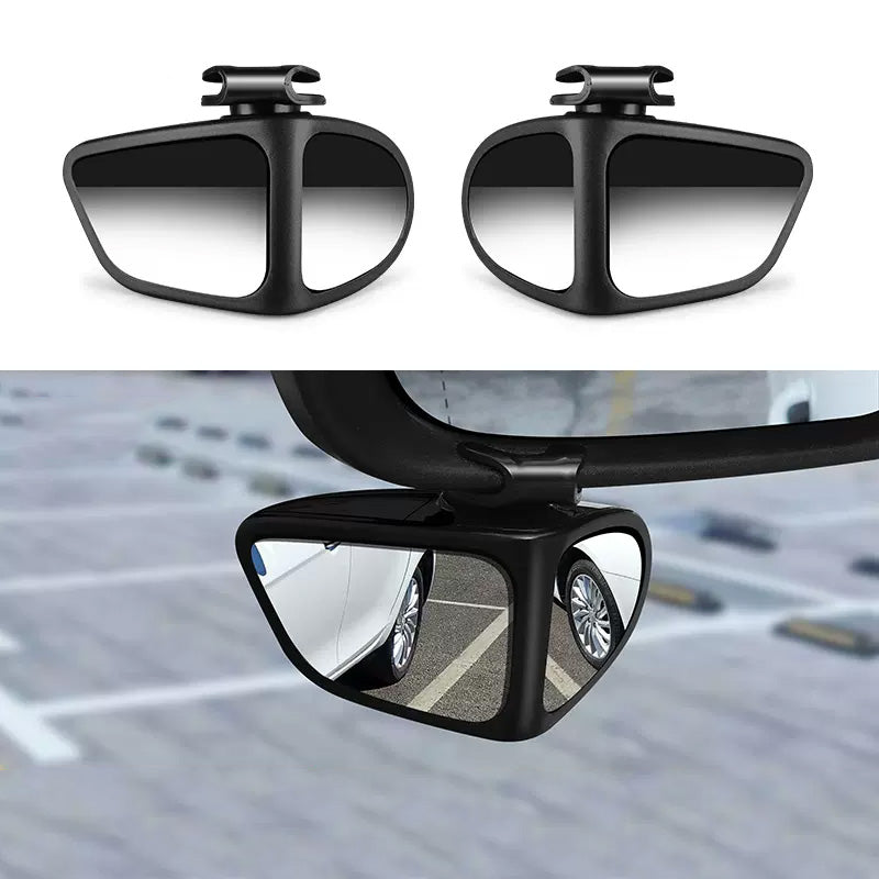 360‑degree car blind‑spot rearview mirror