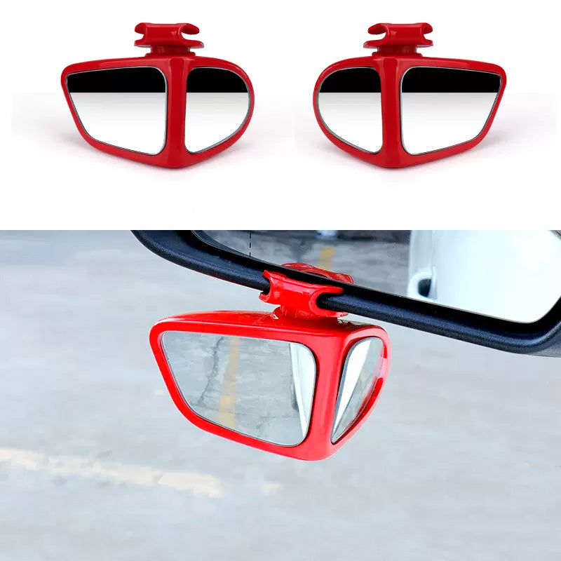 360‑degree car blind‑spot rearview mirror