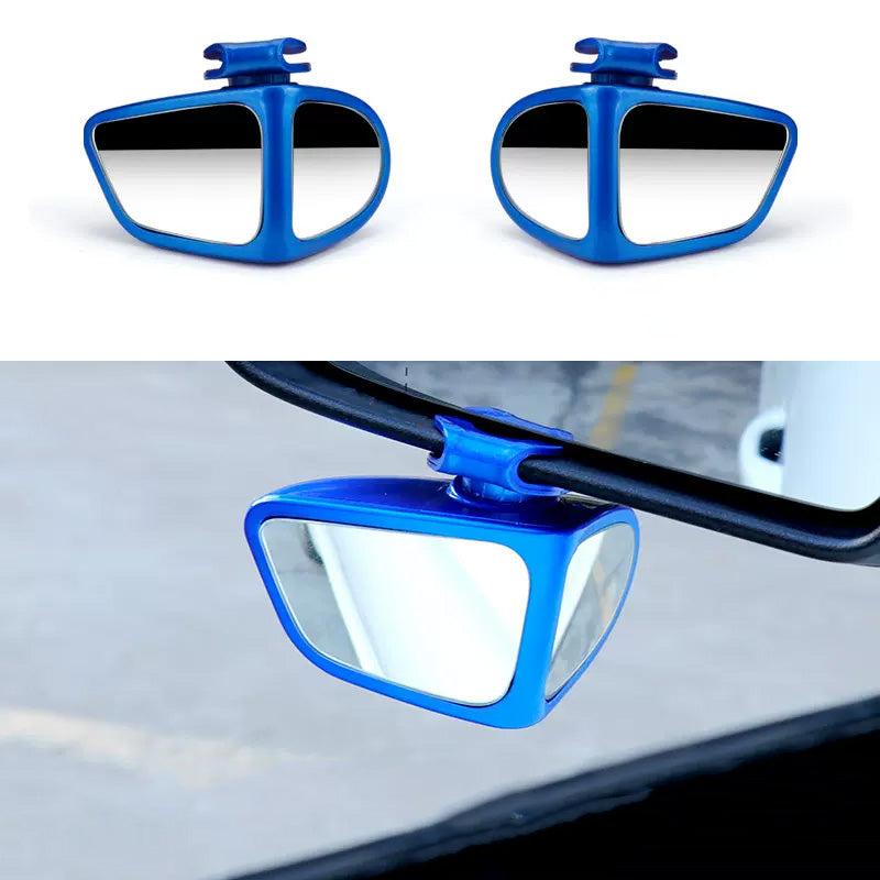 360‑degree car blind‑spot rearview mirror