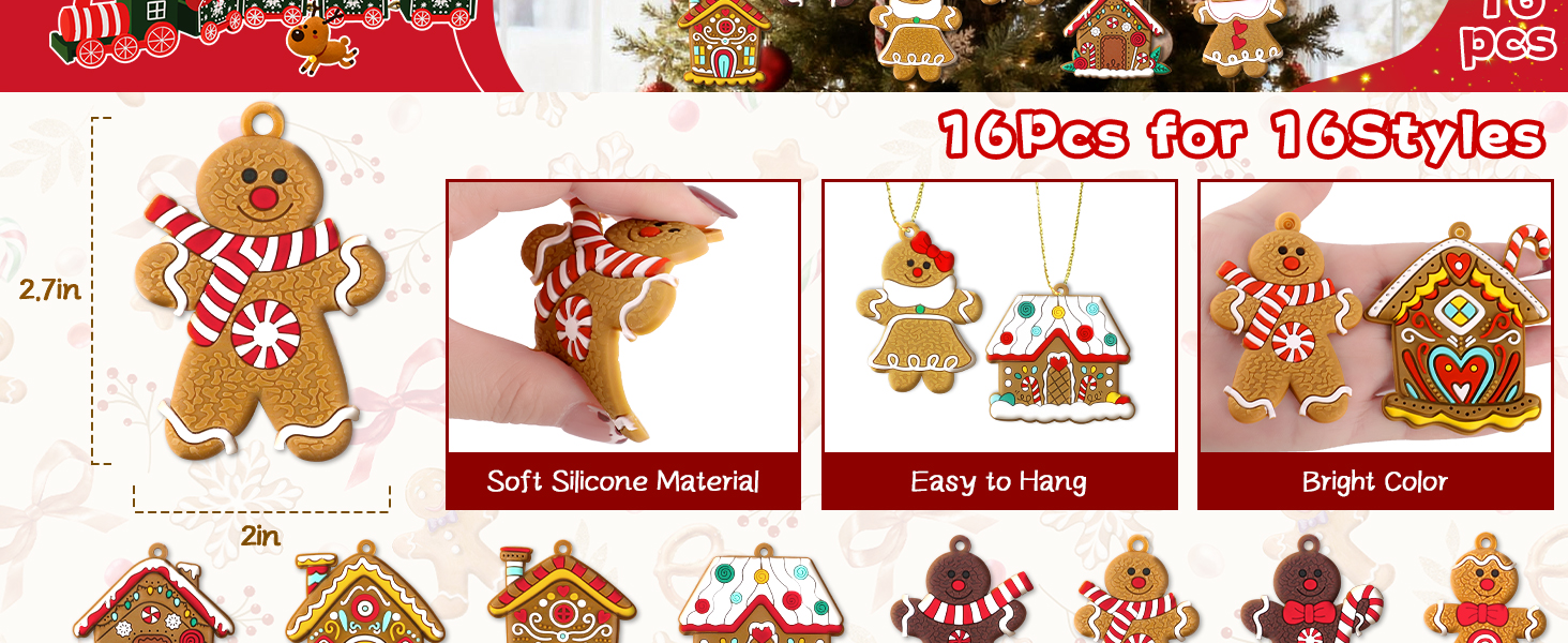 gingerbread ornaments