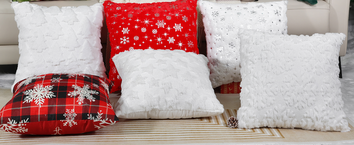 christmas pillow covers