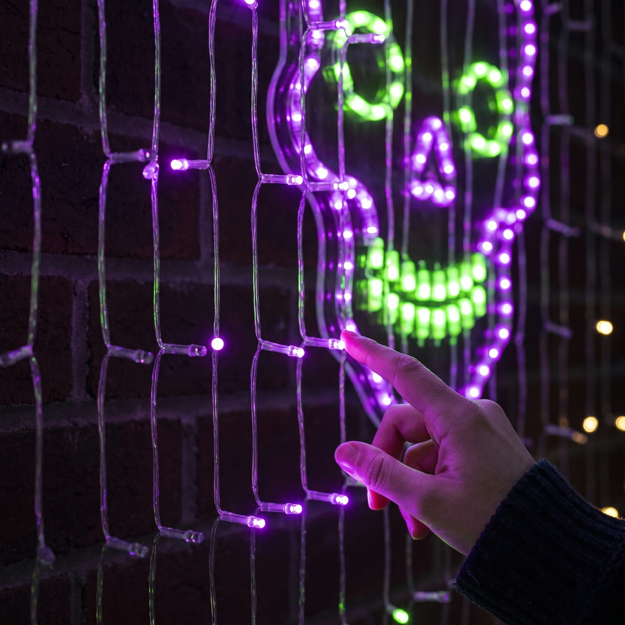 🎃DIY Halloween Curtain Lights – Design Your Own Christmas Glow