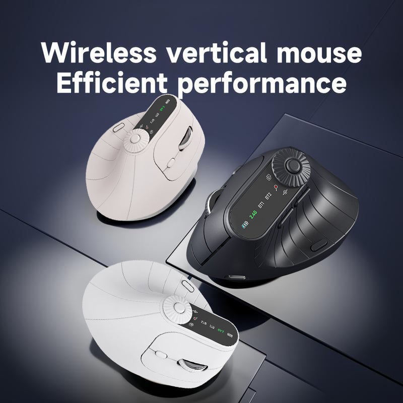 🖱️ Ergonomic 3-Mode Wireless Mouse