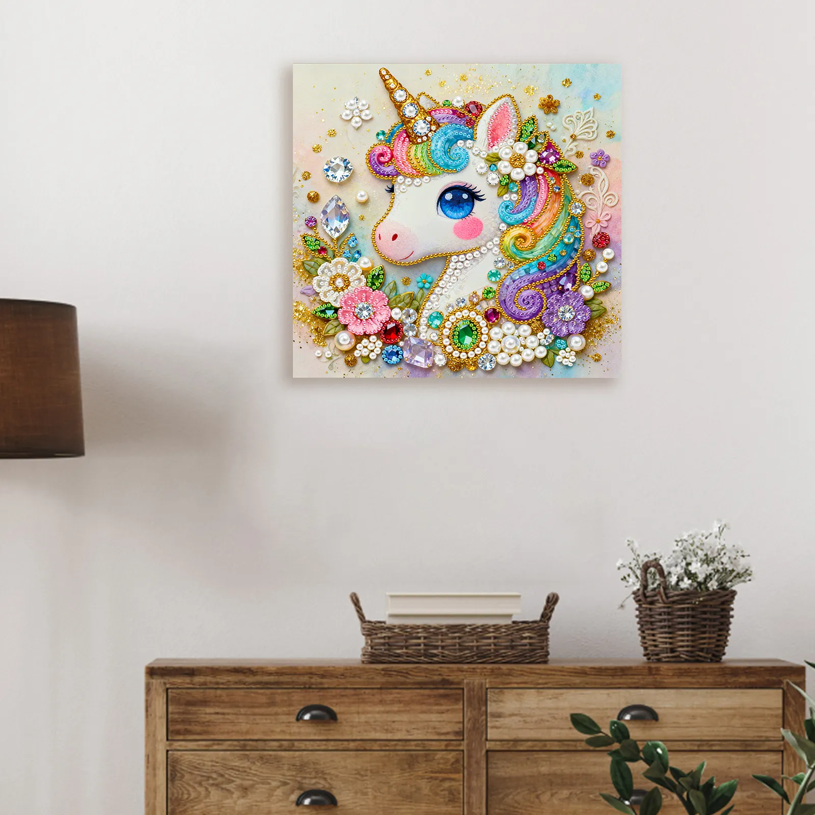 🦄Framed Unicorn - Pearls Painting Kit for Creativity DIY