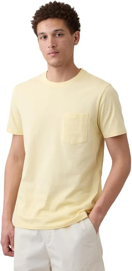Men's Oversized and Long-Sleeved Summer Cotton T-Shirt Round Neck Casual Basic T-Shirt