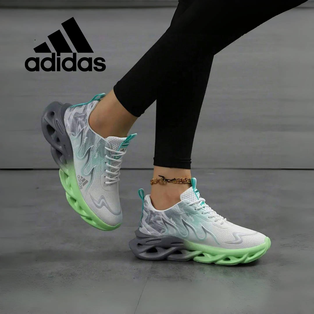 adidas Új női könnyű futócipők – légáteresztő mintázattal és párnázott talppal