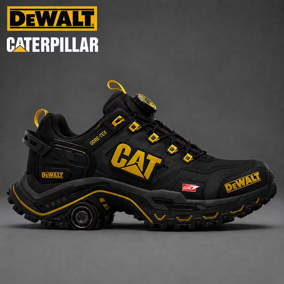A CAT® és DEWALT márkájú vízálló és légáteresztő férfi munkavédelmi és túrabakancsok ideálisak a munkához és a szabadtéri tevékenységekhez.