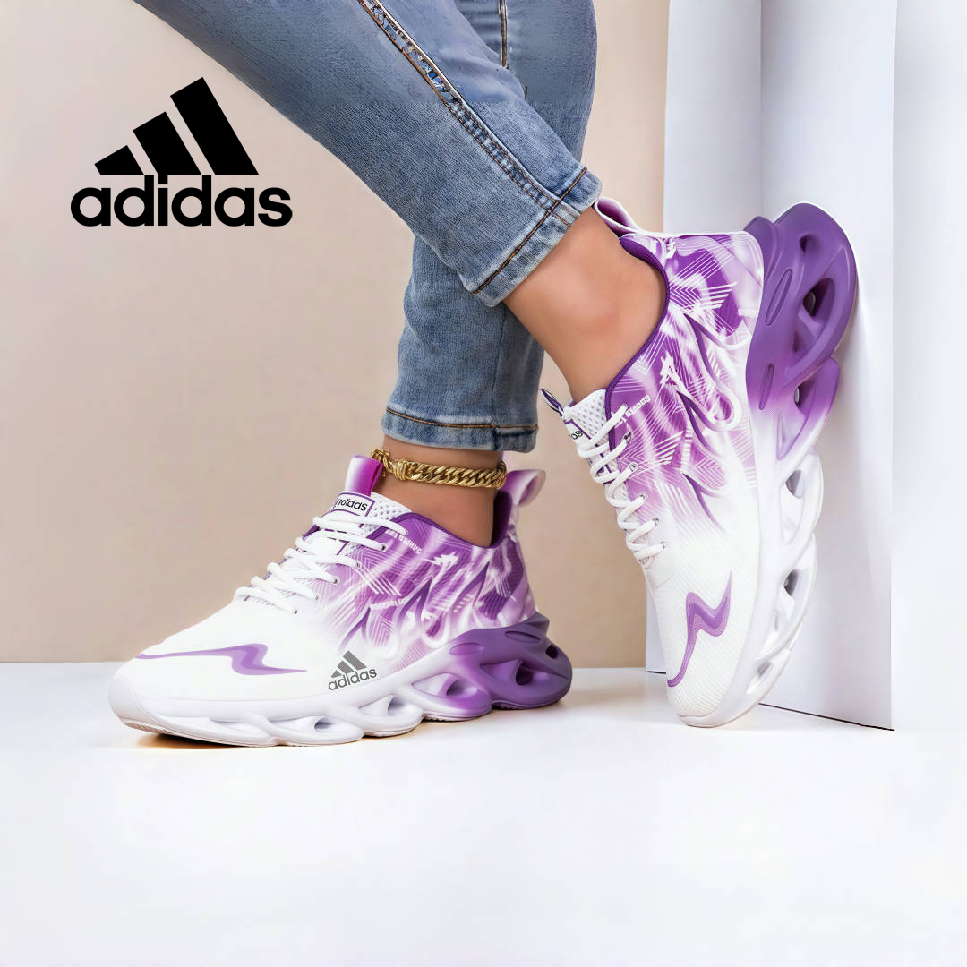 adidas Új női könnyű futócipők – légáteresztő mintázattal és párnázott talppal