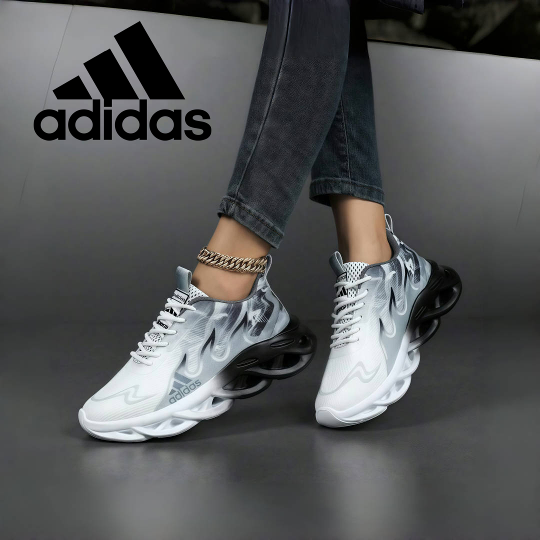 adidas Új női könnyű futócipők – légáteresztő mintázattal és párnázott talppal
