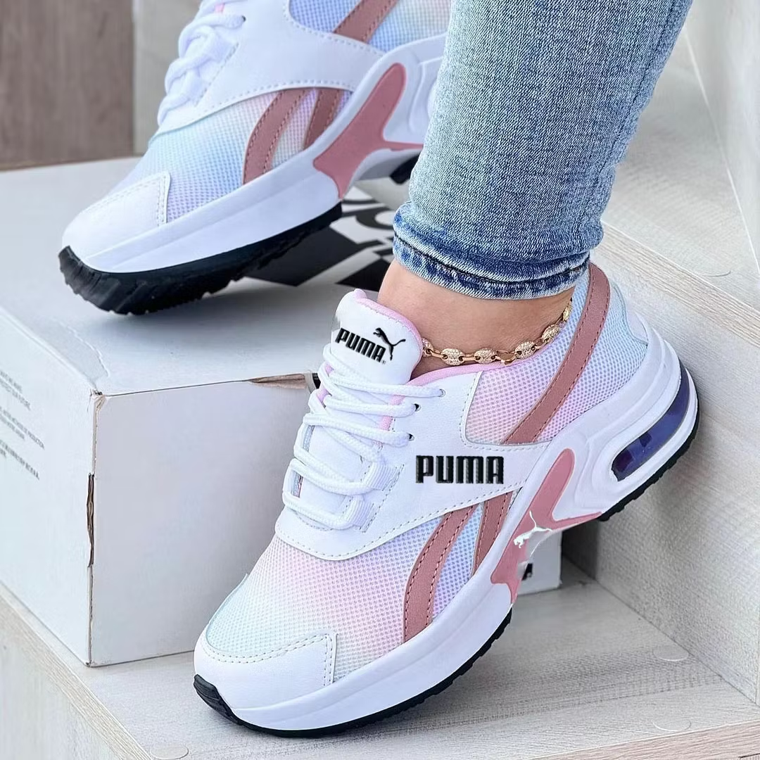 Új, légáteresztő Puma női sportcipő