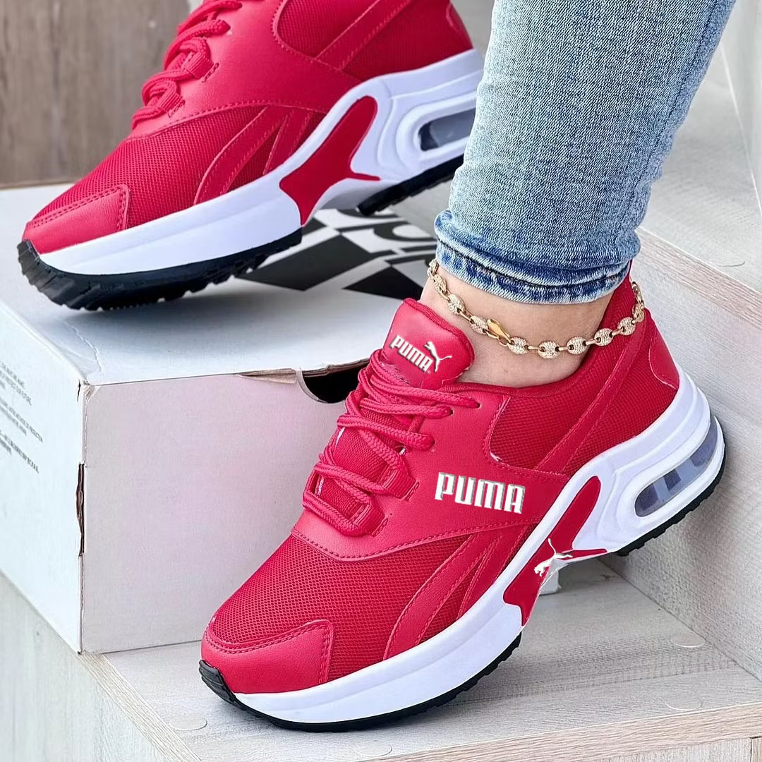 Új, légáteresztő Puma női sportcipő