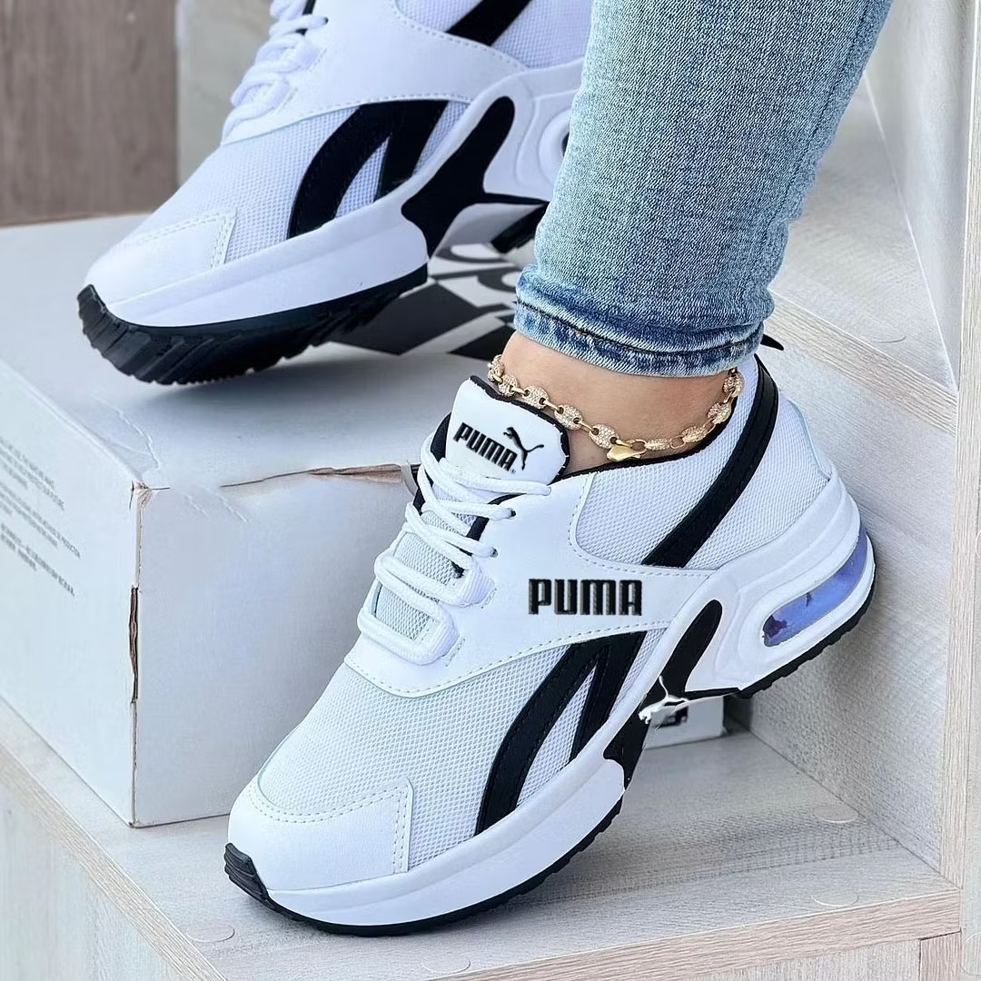 Új, légáteresztő Puma női sportcipő