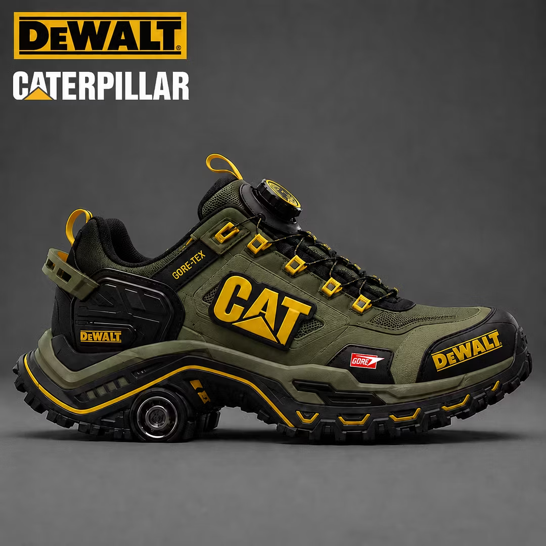A CAT® és DEWALT márkájú vízálló és légáteresztő férfi munkavédelmi és túrabakancsok ideálisak a munkához és a szabadtéri tevékenységekhez.