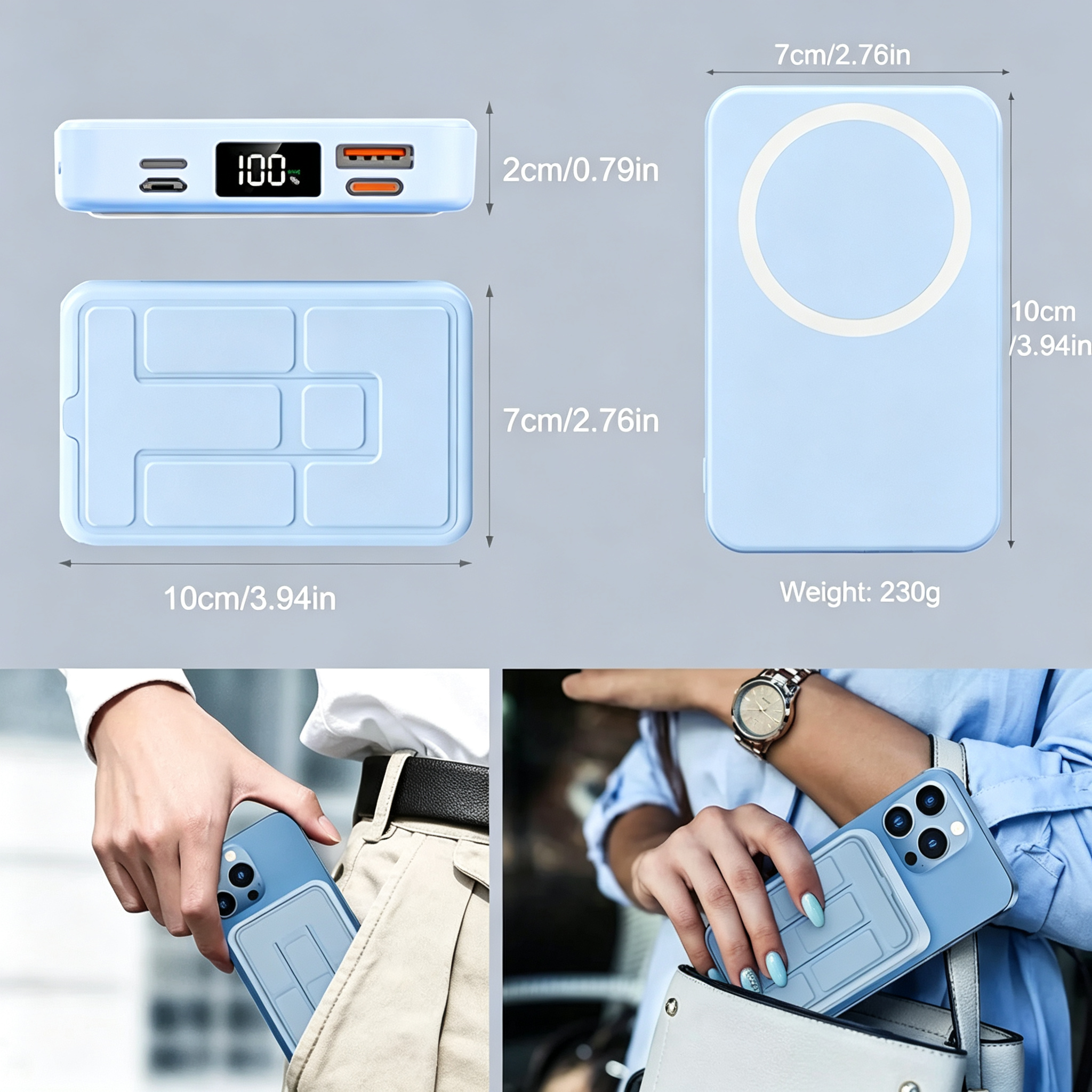 Magnetic Wireless Power Bank Compatibility