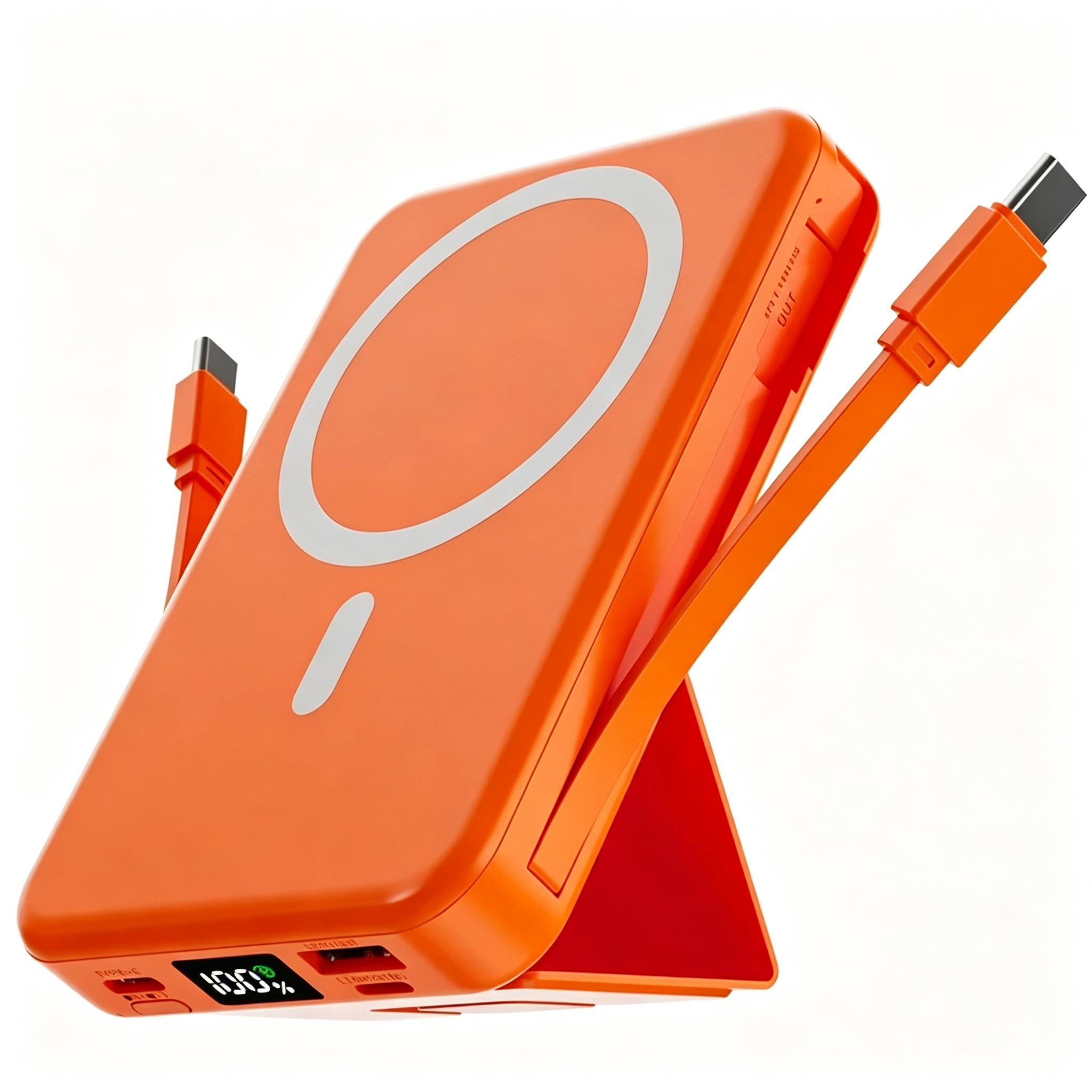 Magnetic Portable 10000mAh Wireless Fast Charger PD 22.5W