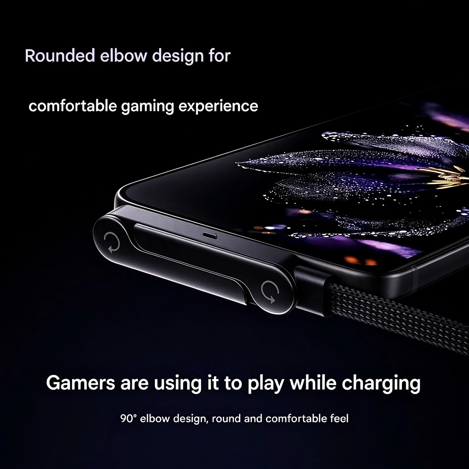 ⚡Official Authorized | MFi-Certified Cables🔥 2-in-1 Invisible Holder Charger Cable - 240W Fast Charging Cord with Built-In Phone Stand